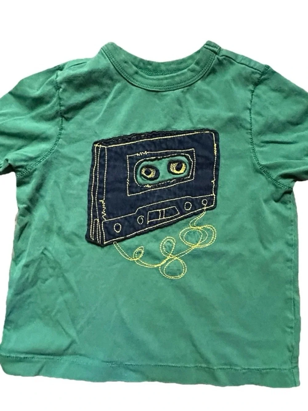 Toddler Boy Summer Tops Short Sleeve T Shirts Button Up Size 2T